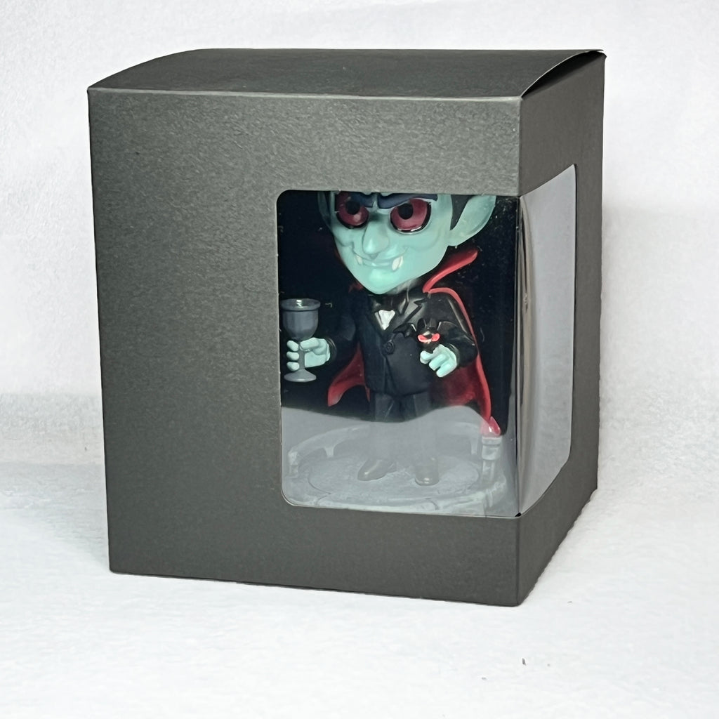 🦇 Count Nocturne – Halloween Vampire Bobblehead | Frozen Nebula 3D Collectible