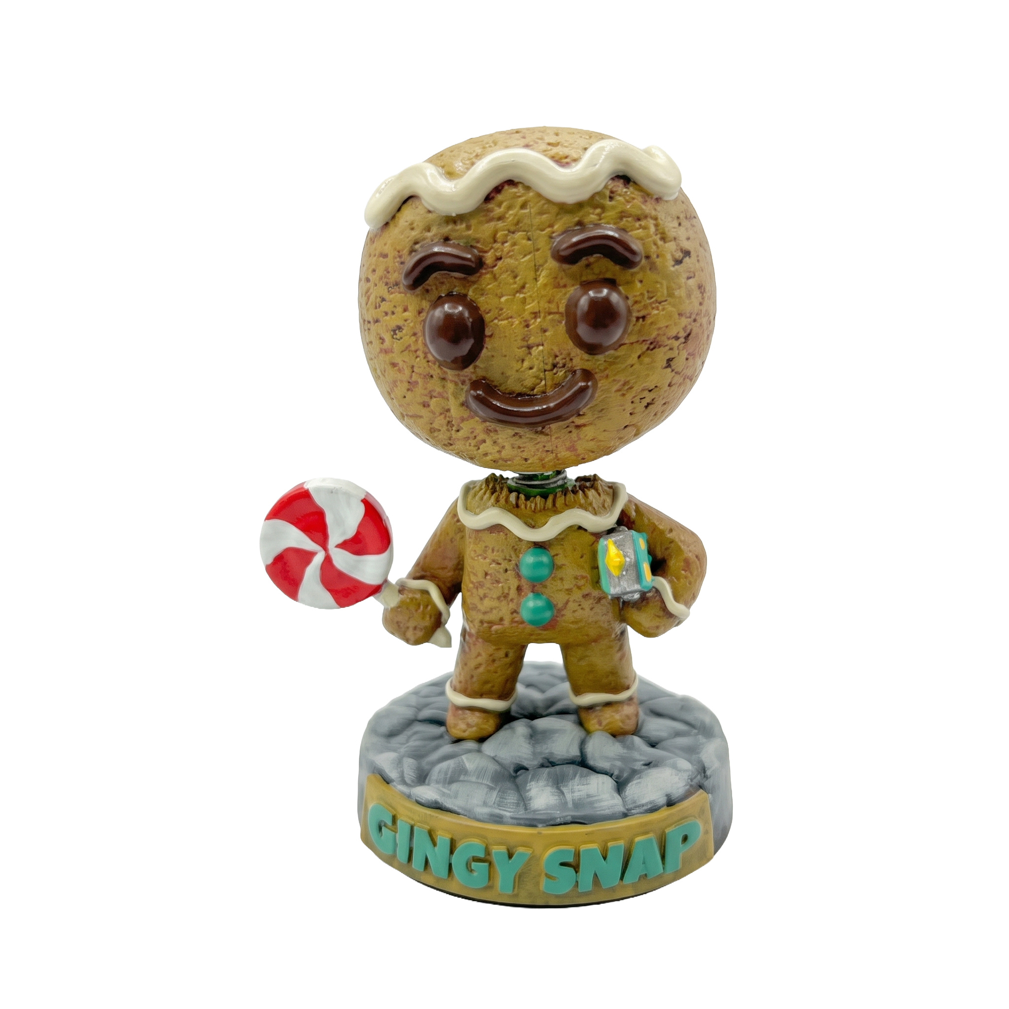 🍪 Gingy Snap – Bobblehead