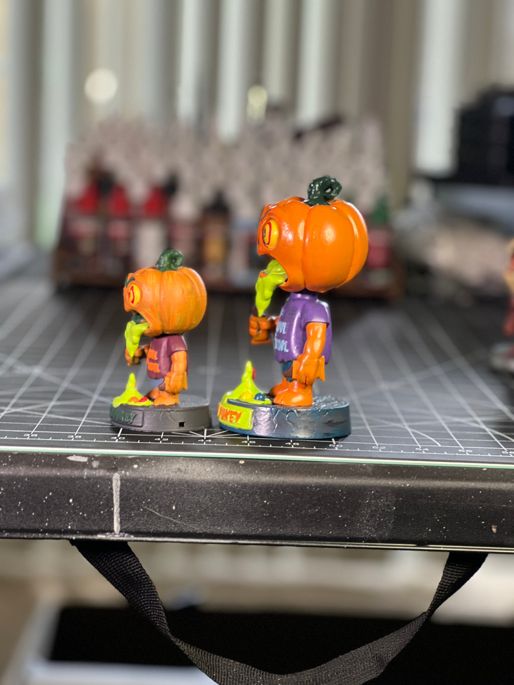 Pumpkin Pukey - Hand-Painted Resin Figurine