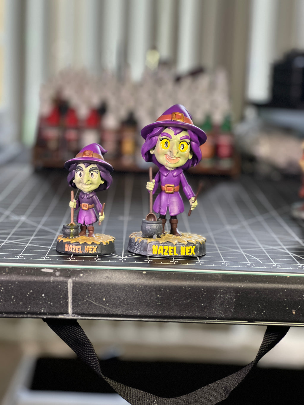 Hazel Hex - Hand-Painted Resin Figurine