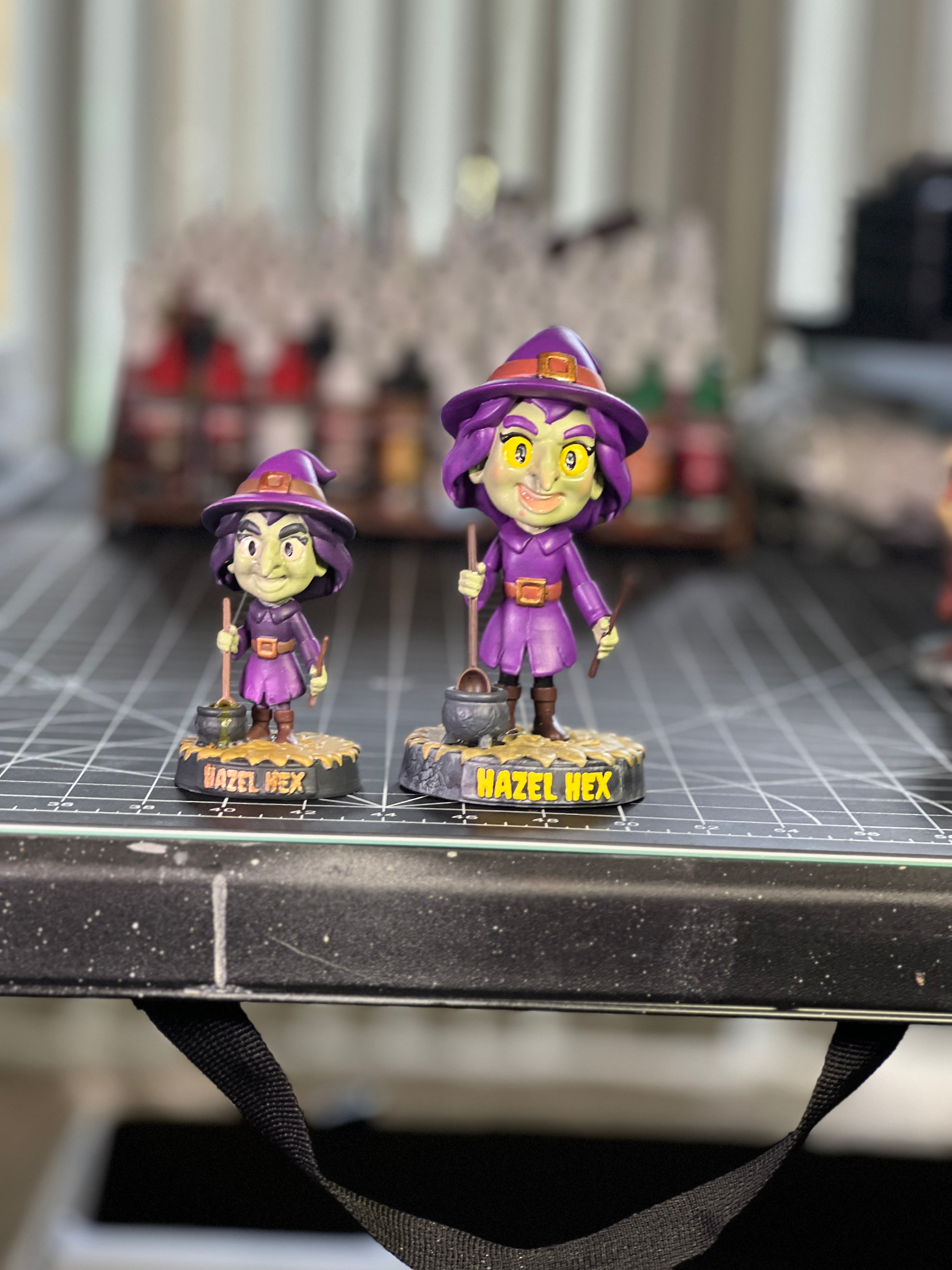 Hazel Hex - Hand-Painted Resin Figurine