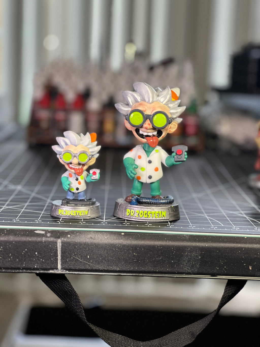 Dr. Dogstein - Hand Painted Figurine