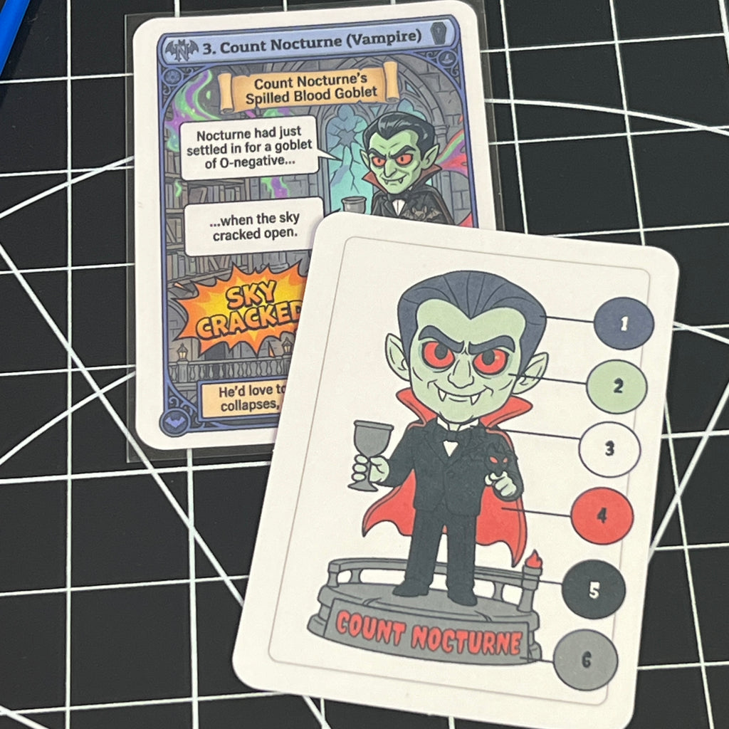 Paint your own Vampire | Halloween party activity