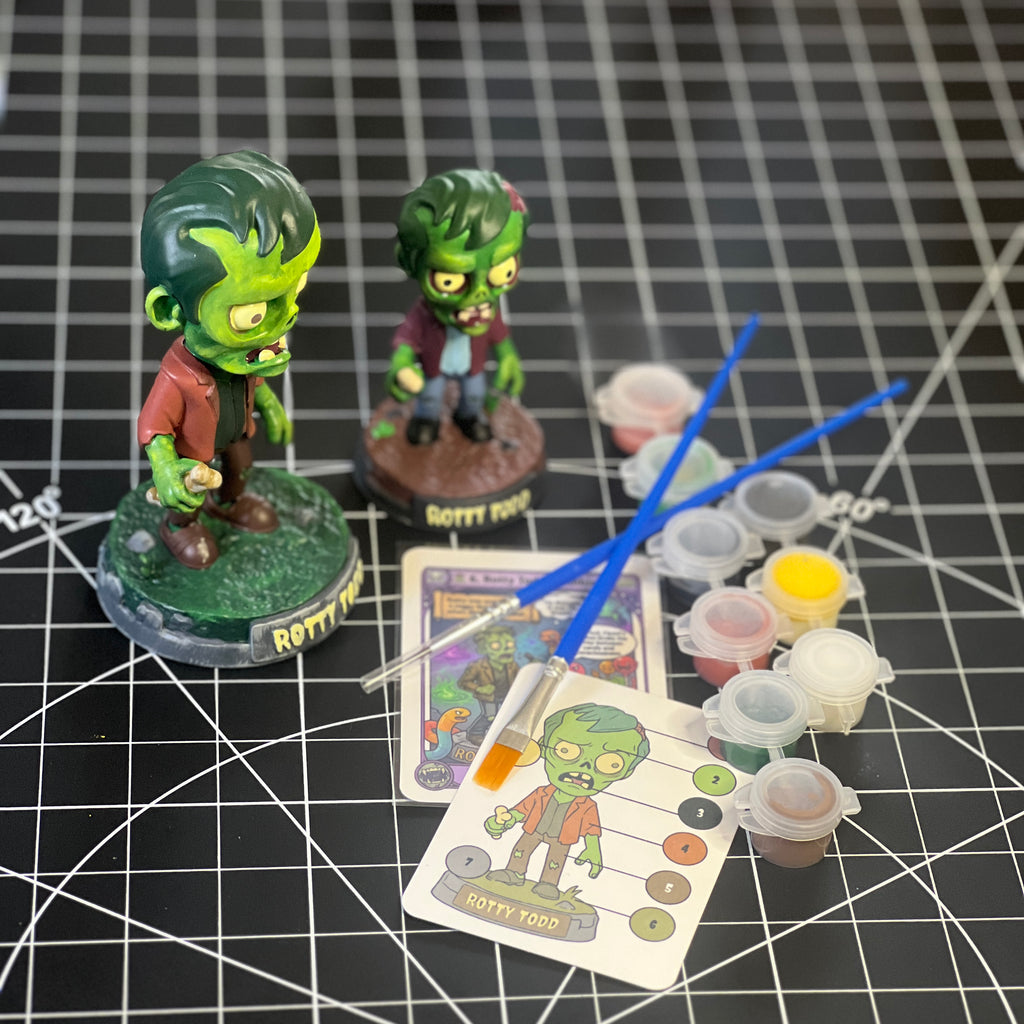 Paint your own Zombie | Halloween party activity