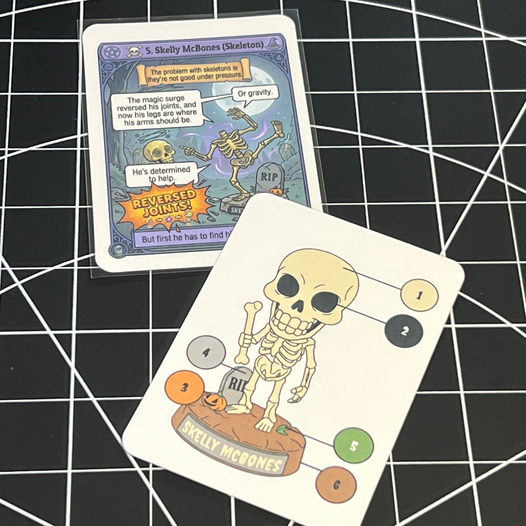 Paint your own Skeleton | Halloween party activity