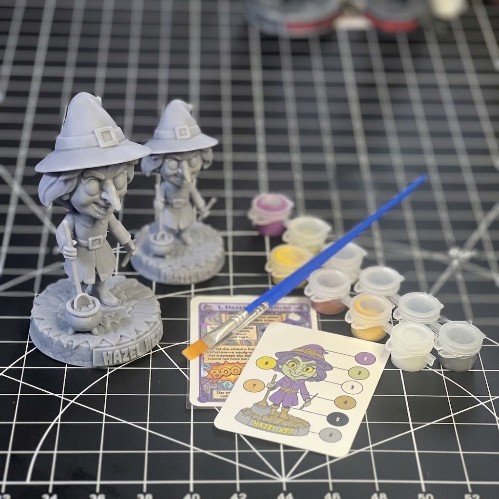 Paint your own Witch | Halloween party activity