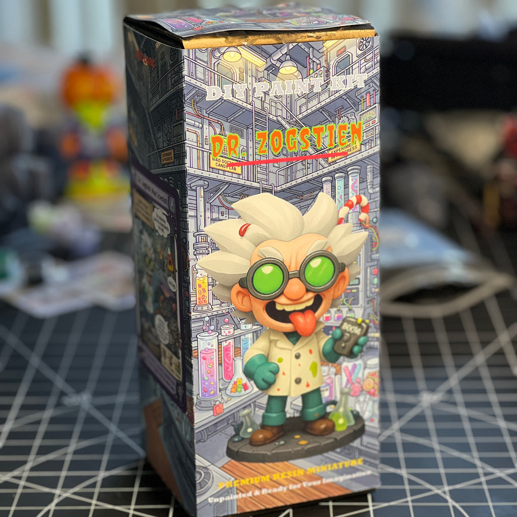 Paint your own Mad Doctor | Halloween party activity