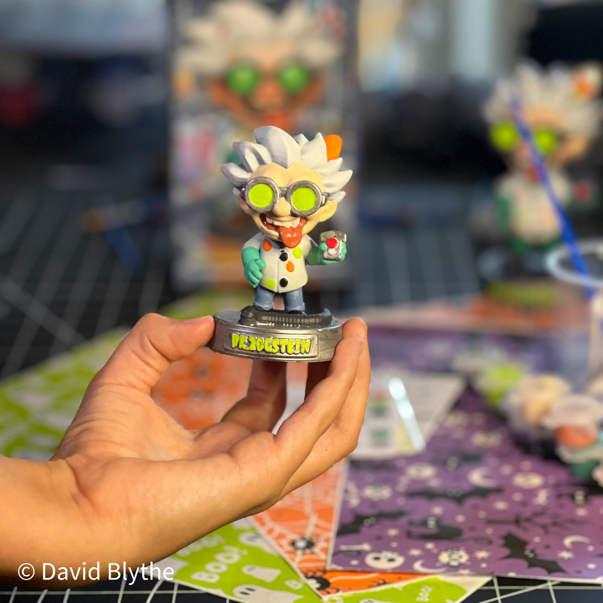 Paint your own Mad Doctor | Halloween party activity