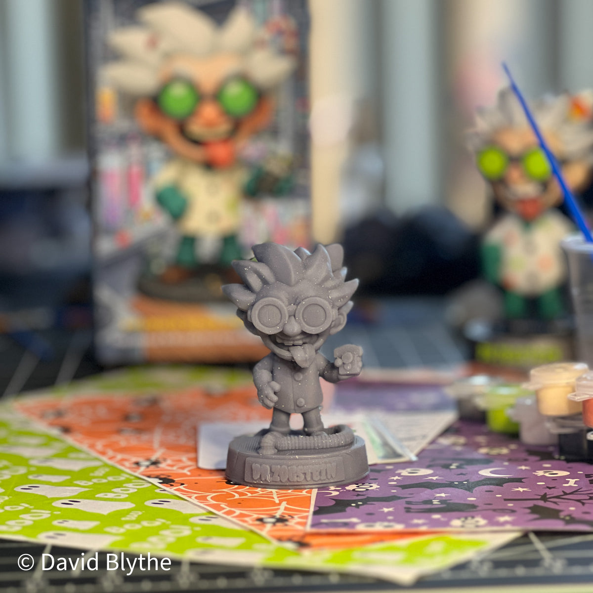 Paint your own Mad Doctor | Halloween party activity