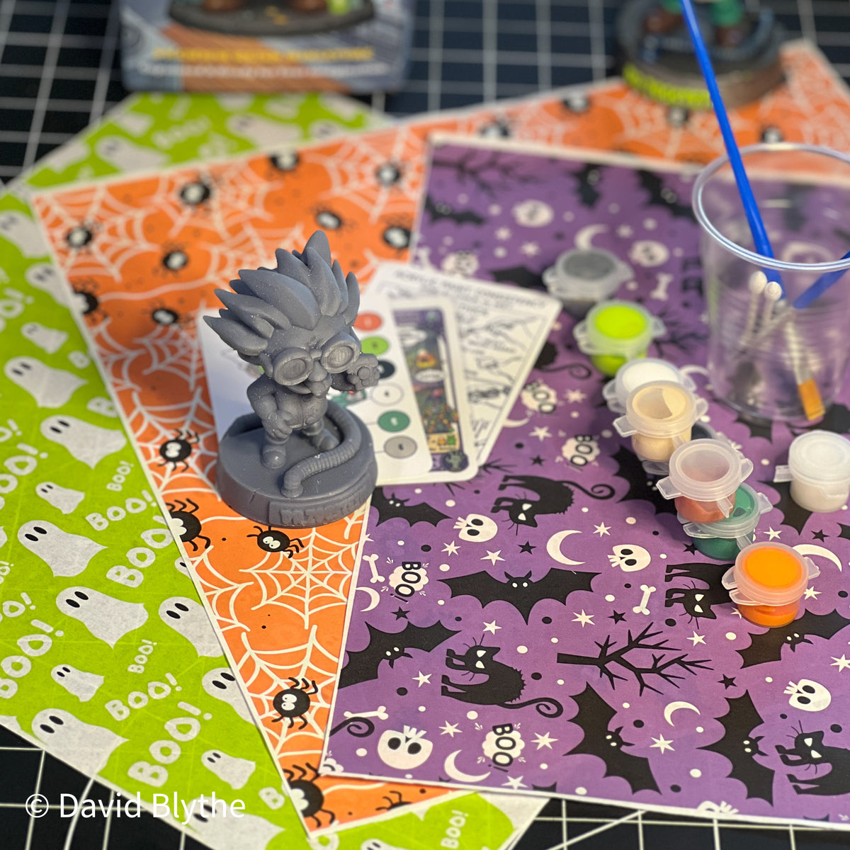 Paint your own Mad Doctor | Halloween party activity