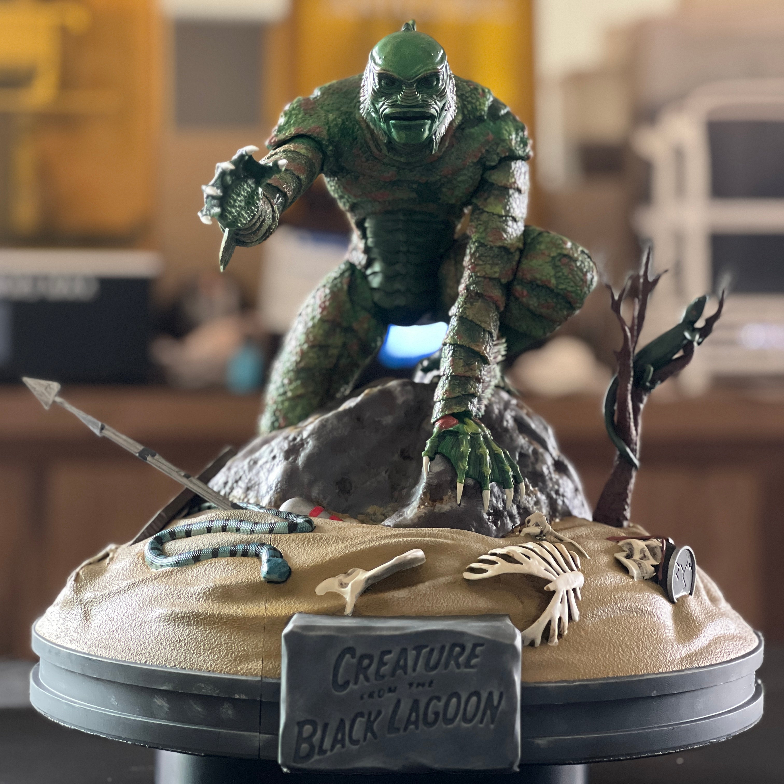 Creature from the Black Lagoon Statue