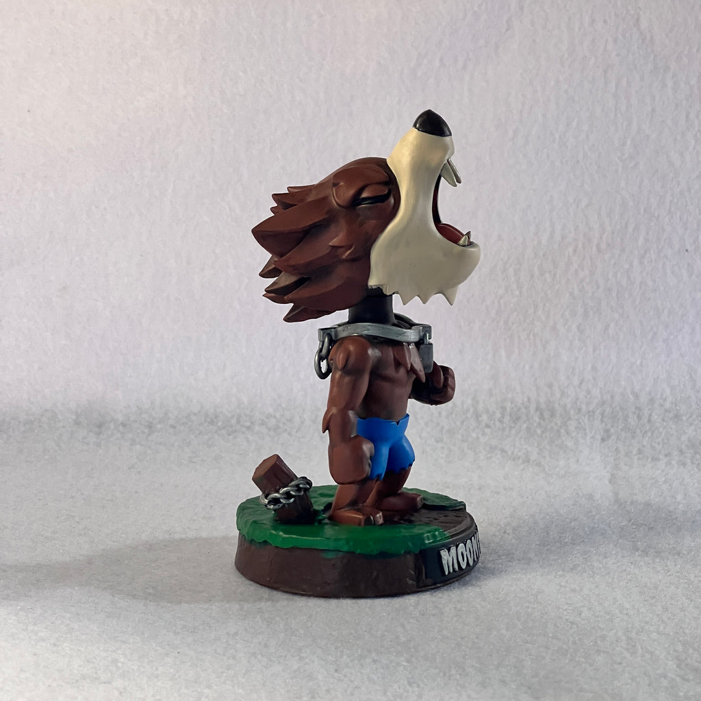 🌕 Moonfang – Werewolf Halloween Bobblehead | Frozen Nebula 3D Collectible