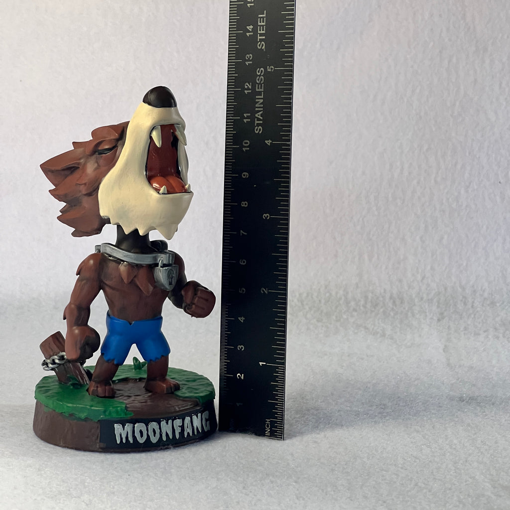 🌕 Moonfang – Werewolf Halloween Bobblehead | Frozen Nebula 3D Collectible