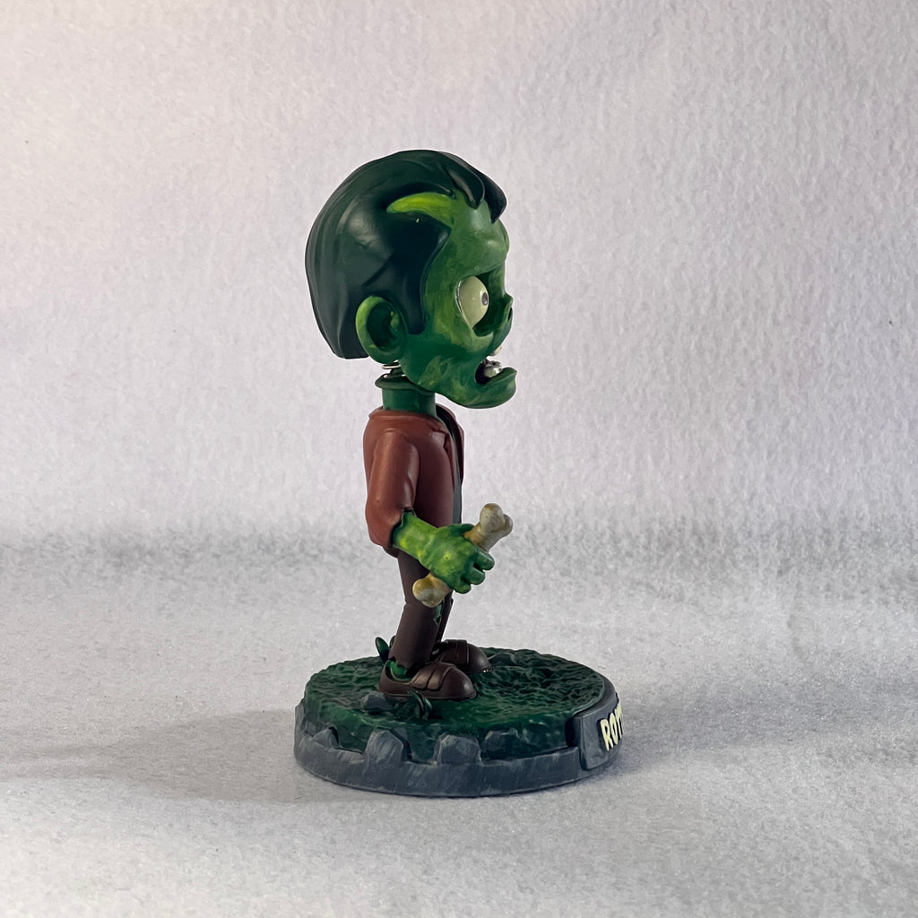 🧟 Rotty Todd – Zombie Halloween Bobblehead | Frozen Nebula 3D Collectible