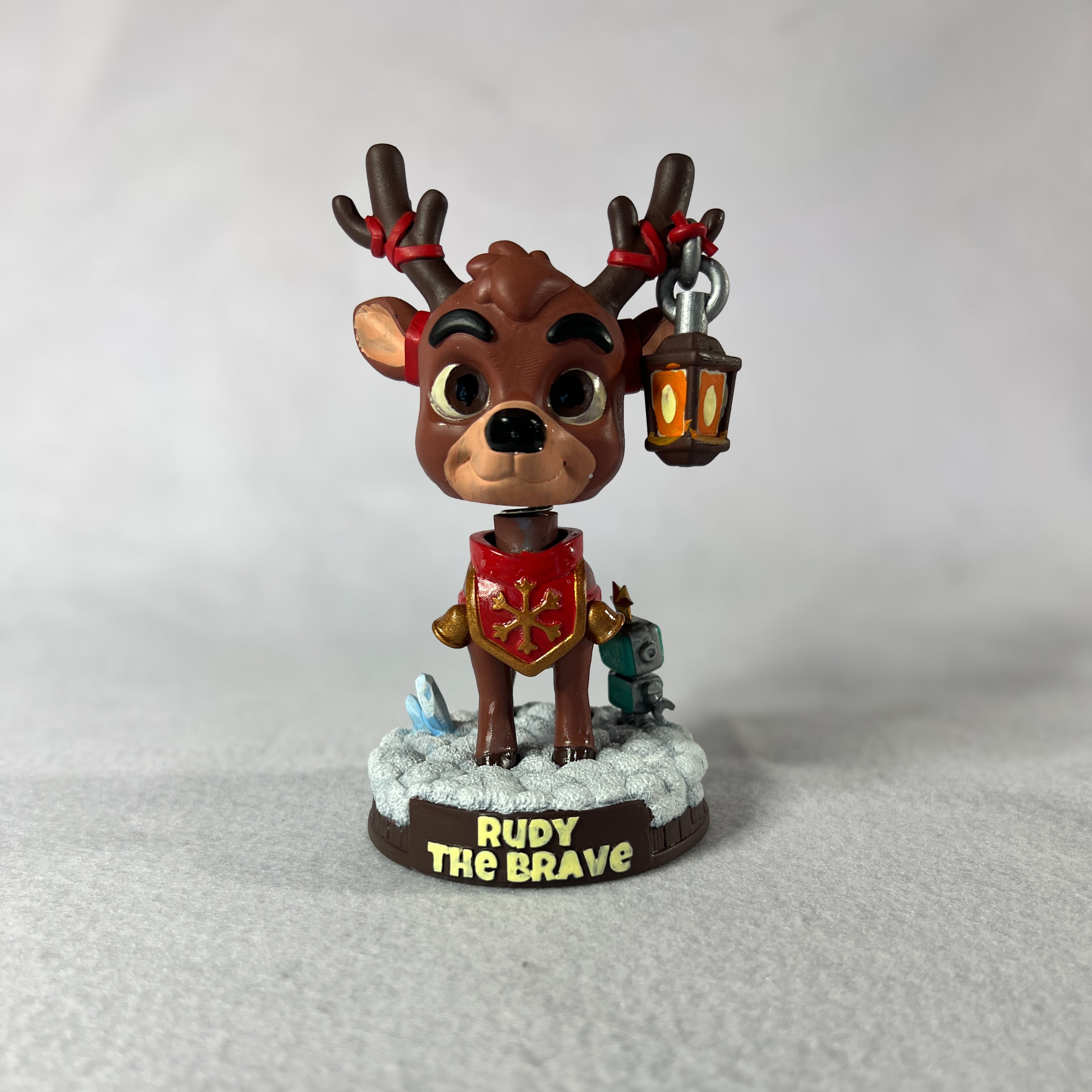 🦌 Rudy the Brave – Bobblehead