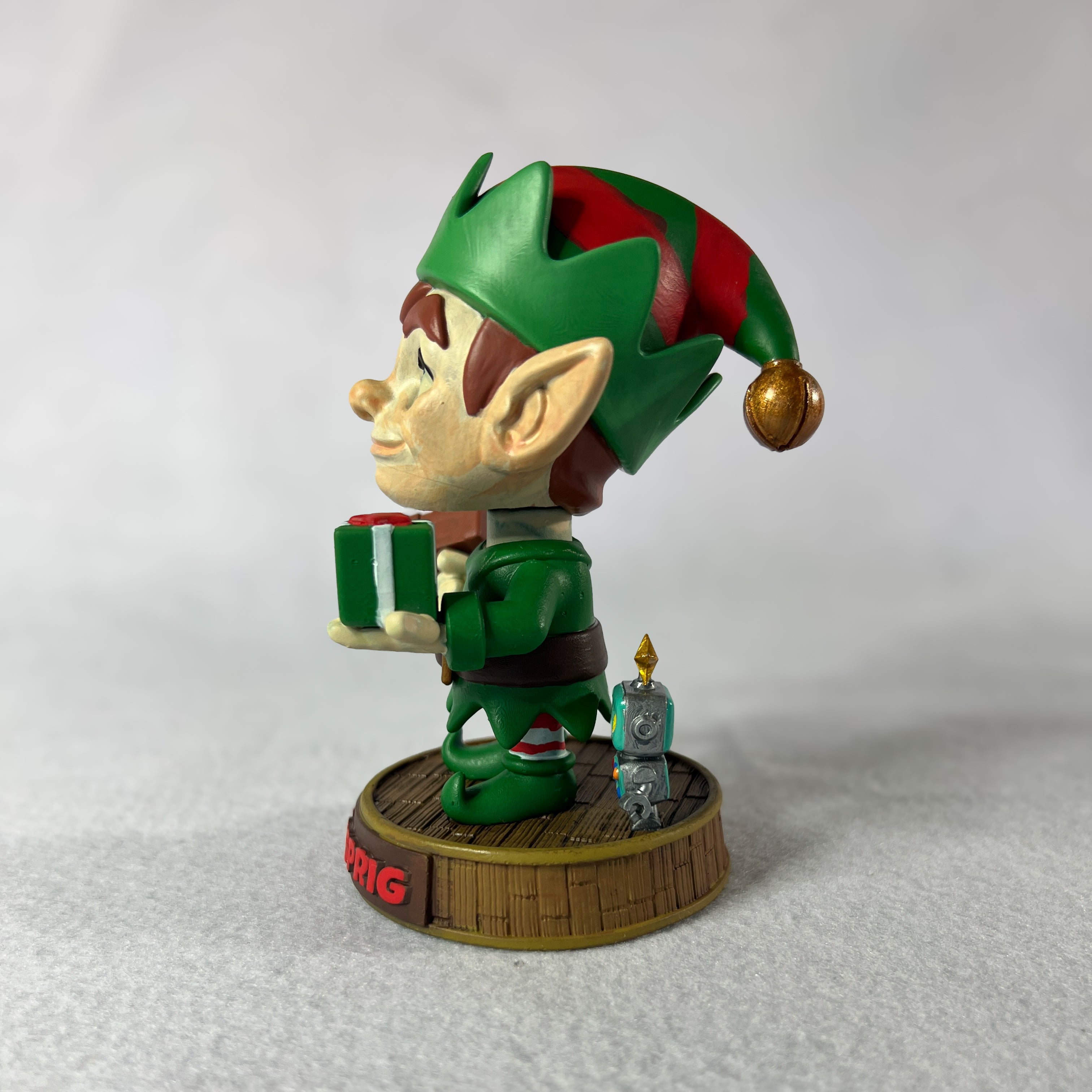 🧝 Jingle Sprig – Bobblehead