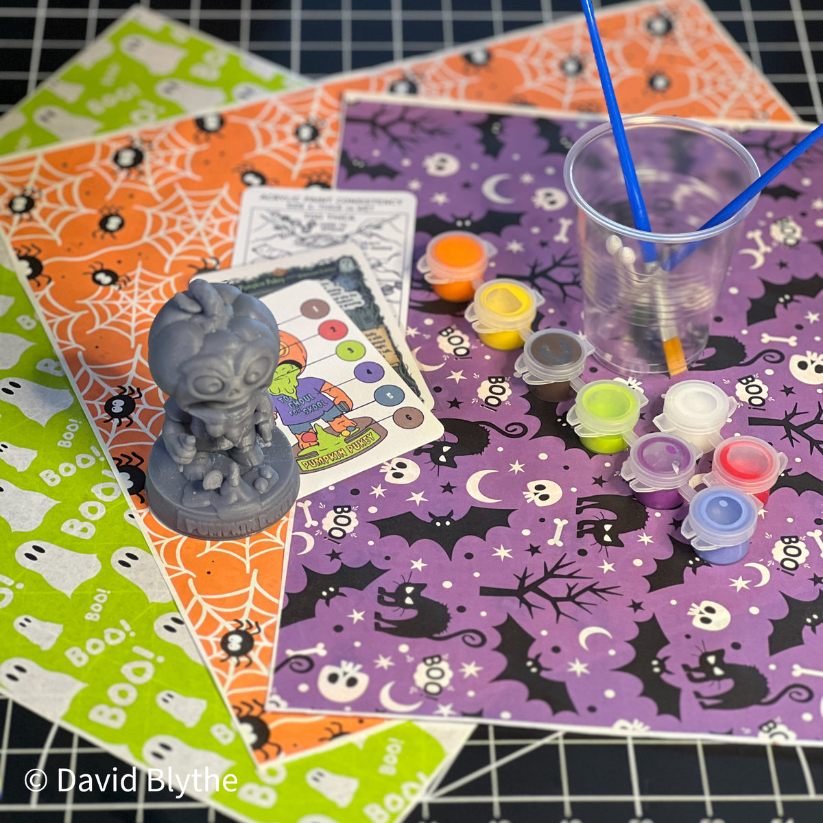 Paint your own Entity | Halloween party activity