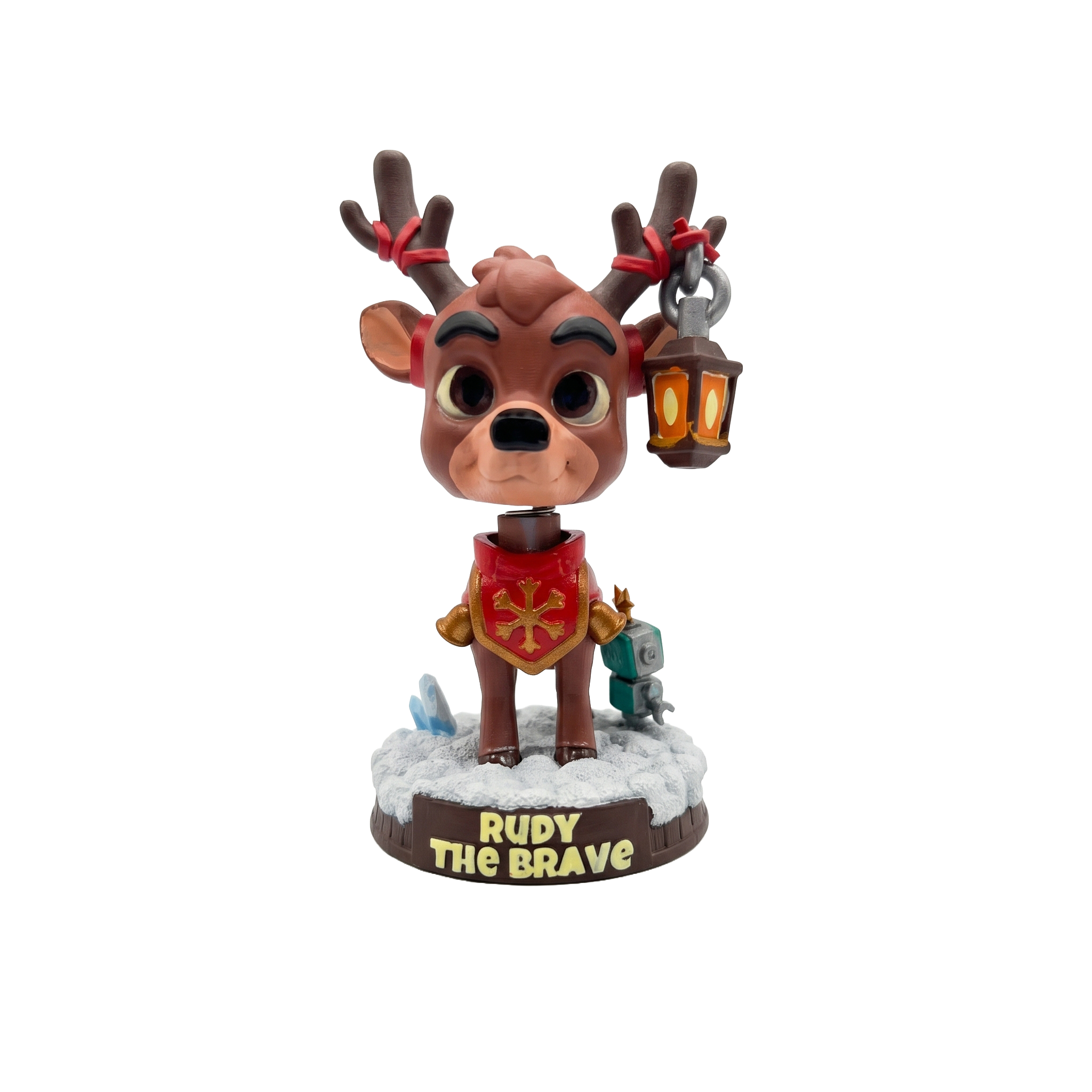 🦌 Rudy the Brave – Bobblehead