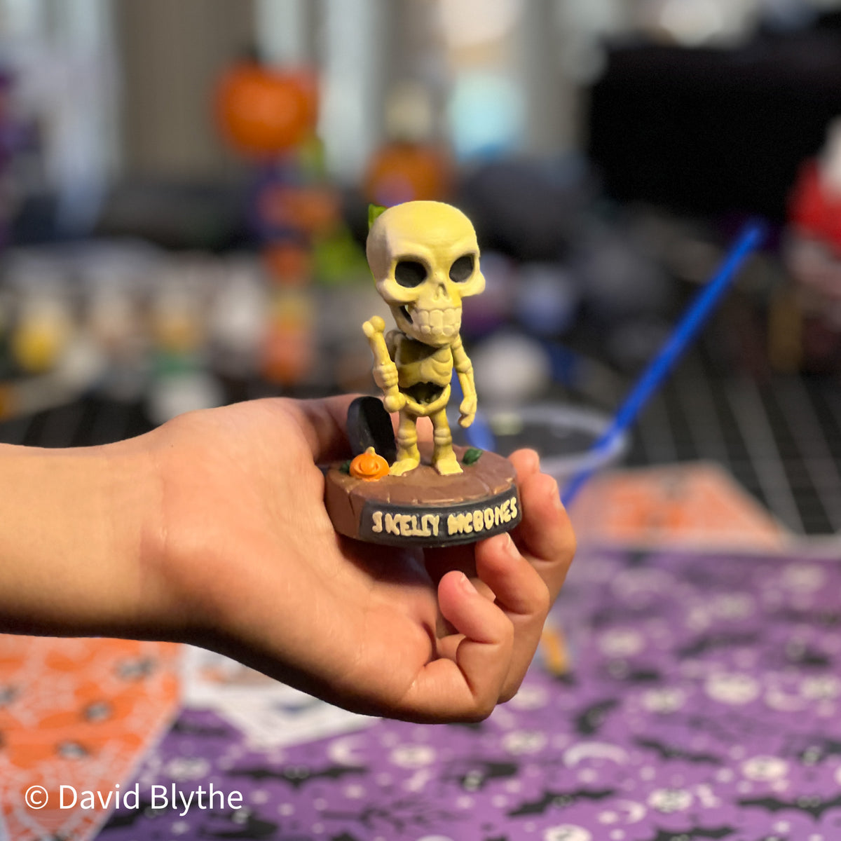 Paint your own Skeleton | Halloween party activity