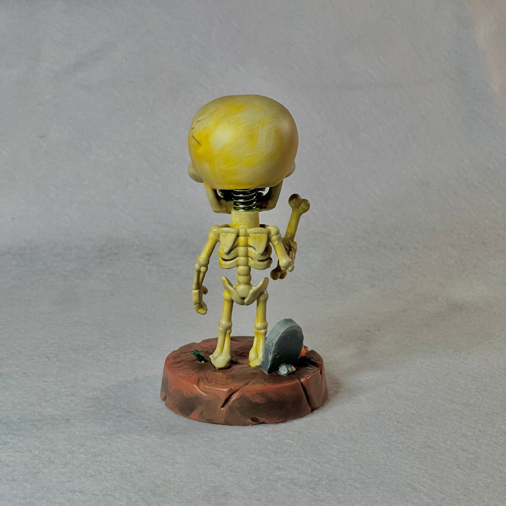 💀 Skelly McBones – Skeleton Halloween Bobblehead | Frozen Nebula 3D Collectible