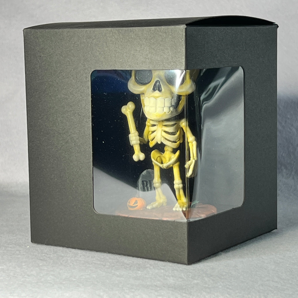 💀 Skelly McBones – Skeleton Halloween Bobblehead | Frozen Nebula 3D Collectible