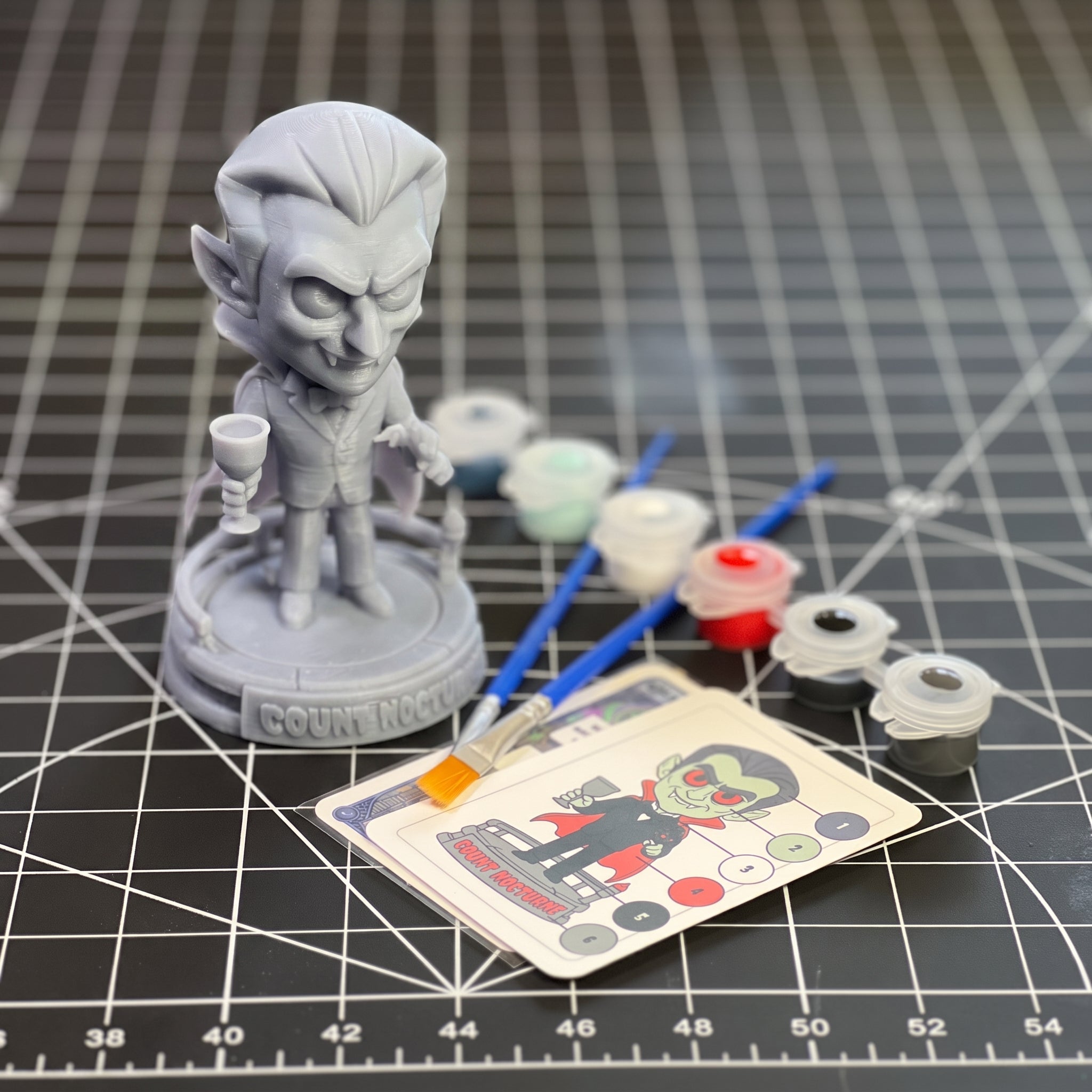 Paint your own Vampire | Halloween party activity