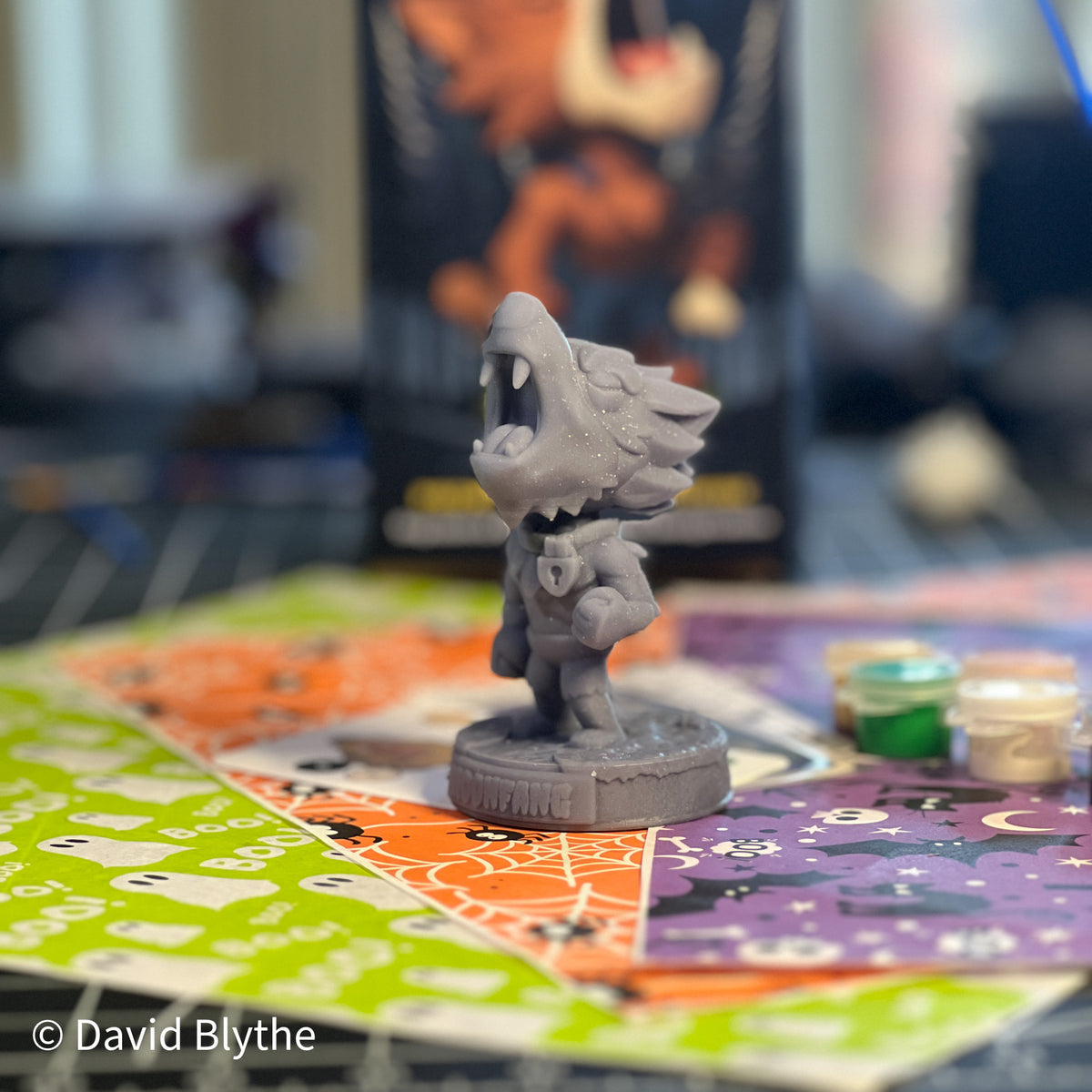 Paint your own Werewolf | Halloween party activity