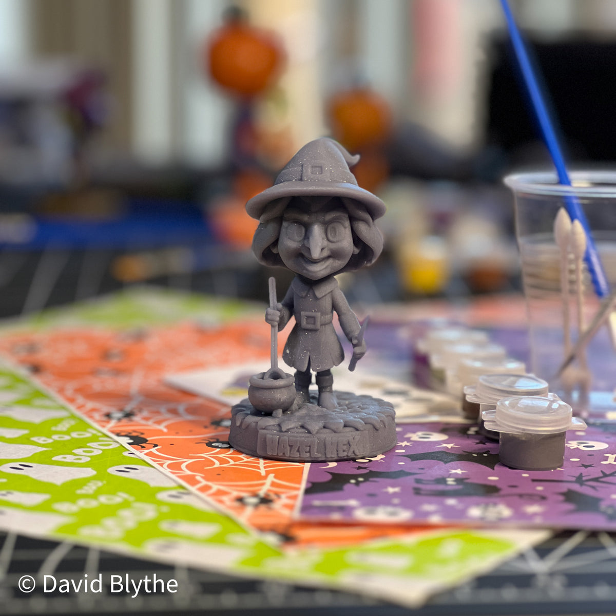 Paint your own Witch | Halloween party activity
