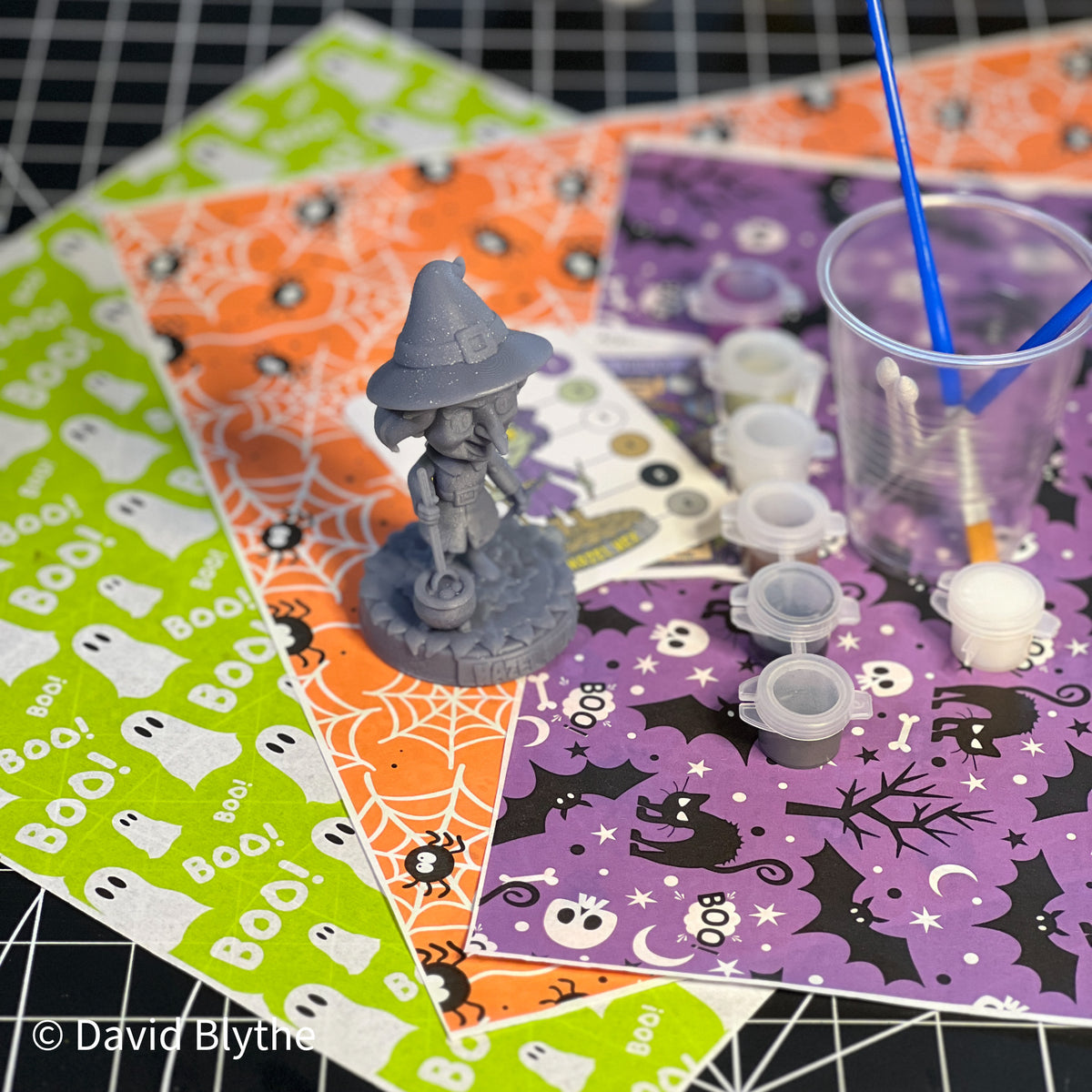 Paint your own Witch | Halloween party activity