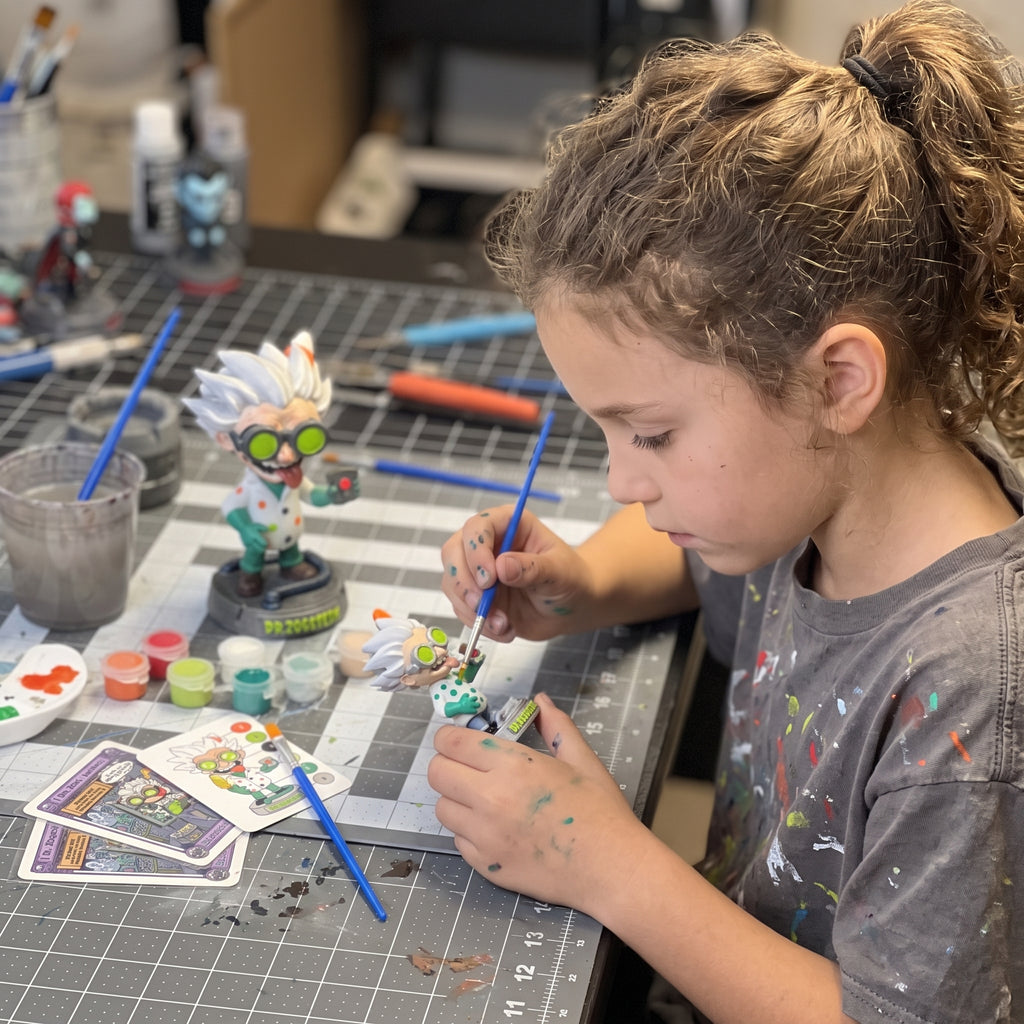 Paint your own Mad Doctor | Halloween party activity