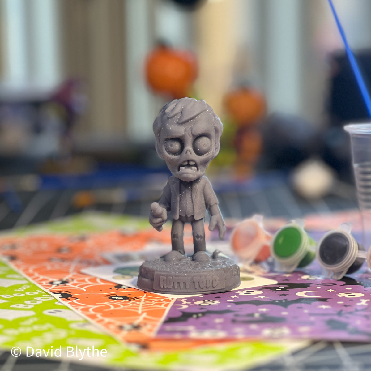 Paint your own Zombie | Halloween party activity