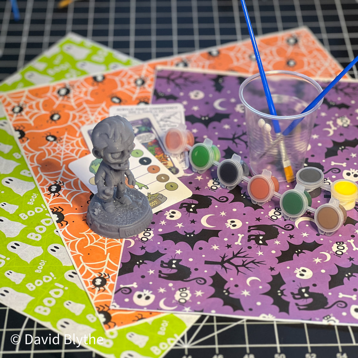 Paint your own Zombie | Halloween party activity