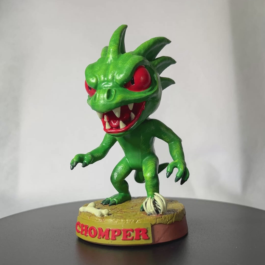 Chomper – Cryptid Bobblehead Collectible | Frozen Nebula 3D