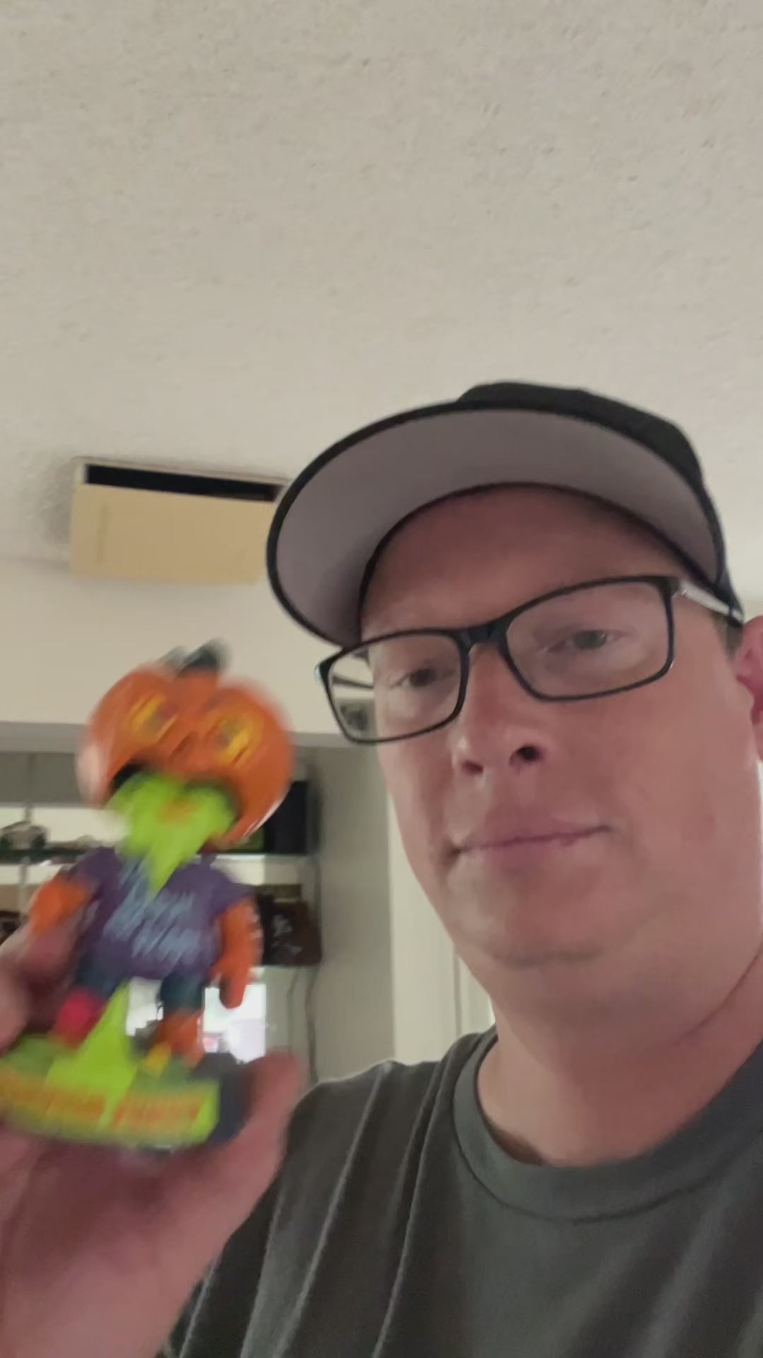 🎃 Pumpkin Pukey – Halloween Pumpkin Bobblehead | Frozen Nebula 3D Collectible